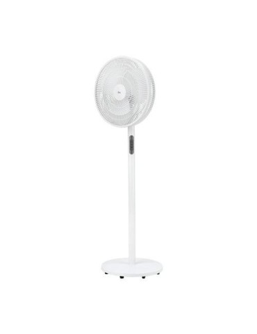 VENTILADOR PIE 40CM ALT. 125CM 50W S/MANDO BLANCO