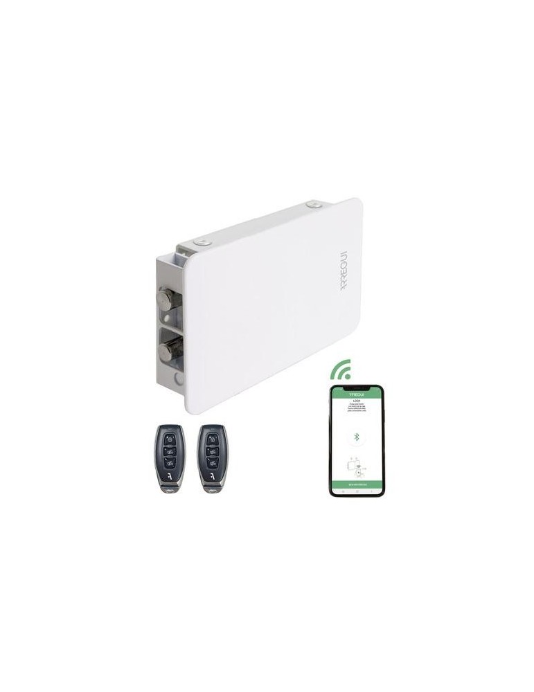 CERRADURA INVISIBLE KAMO BLANCO 2 MANDOS CI20BRC