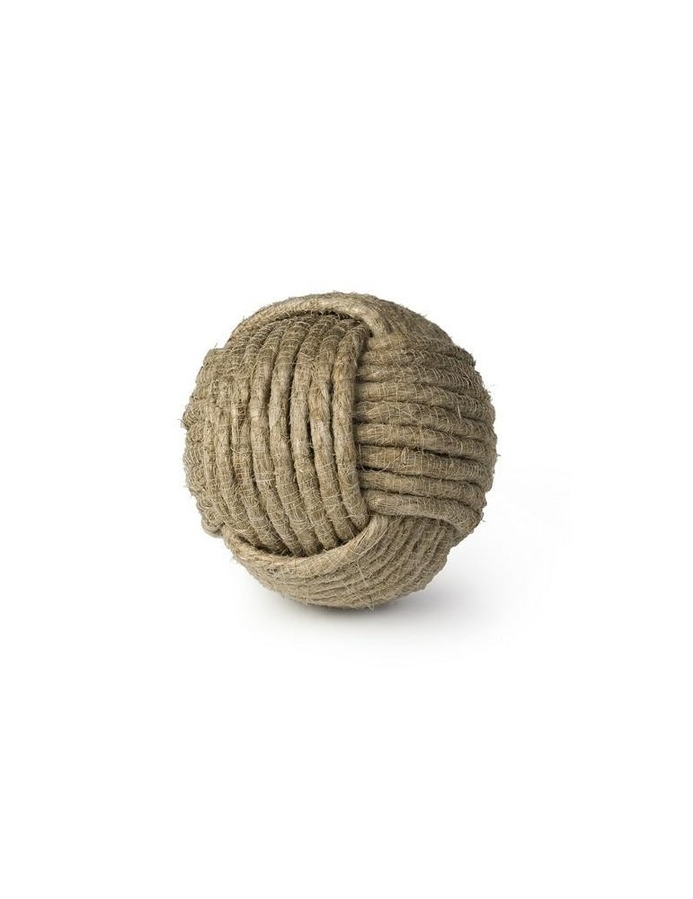 POMO BOLA CUERDA NATURAL 35MM   1111CU