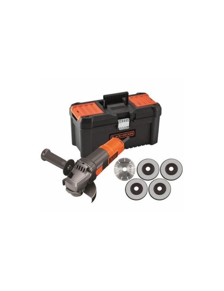 KIT MINI-AMOLADORA 900W 125MM C/ EMPUÑADURA