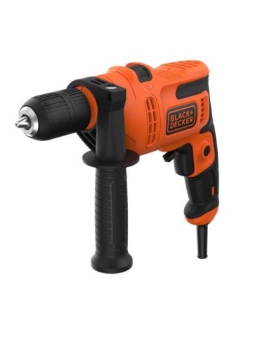 TALADRO PERCUTOR 500W, PORTABROCAS 13MM SIN LLAVE,