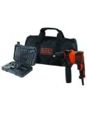 TALADRO PERCUTOR 710W, PORTABROCAS 13MM + ACC.