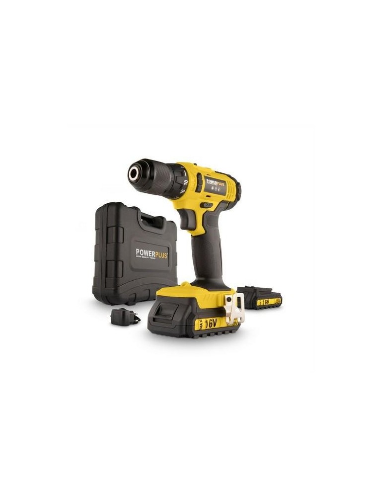 TALADRO/ATORNILLADOR 16V LITIO+2 BATERIAS 1300MAH