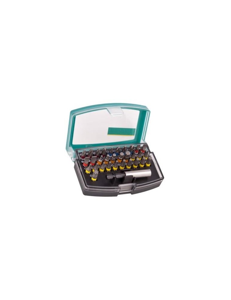 SET PUNTAS+PORTAPUNTAS MAGNETICO 32 PIEZAS 2975