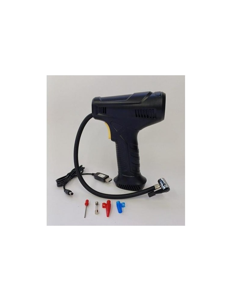 COMPRESOR/PISTOLA DE AIRE INALAMBRICO 7.4V 24072
