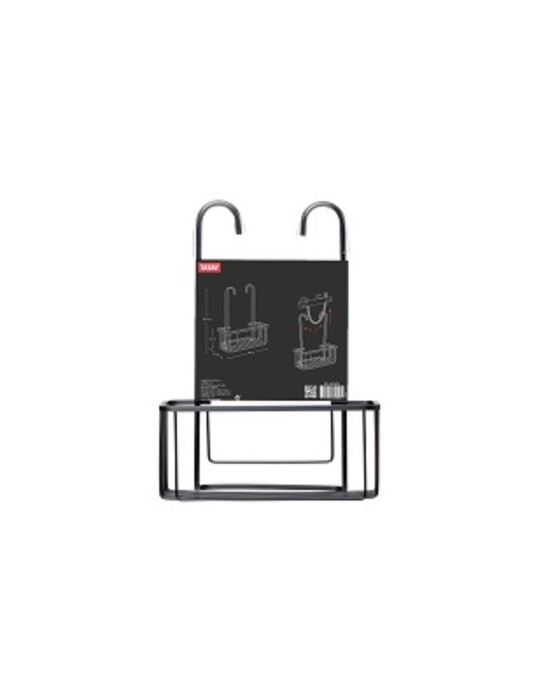 CESTILLO COLGADOR ALUMINIUM BLACK 6603400