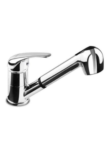 GRIFO MONOMANDO JAVA FREGADERO EXTENSIBLE BAJO