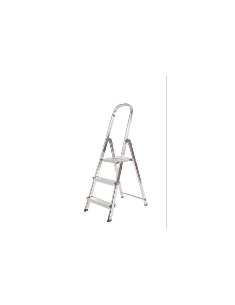 ESCALERA ALUMINIO UNICA 3 PELDAÑOS
