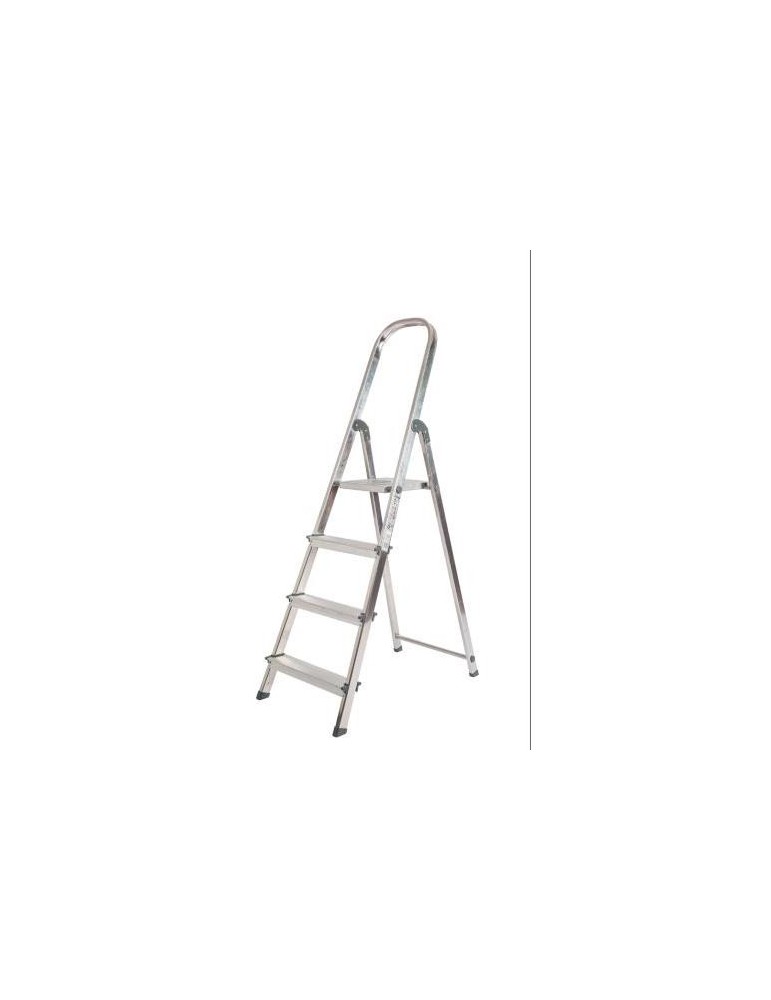 ESCALERA ALUMINIO UNICA 4 PELDAÑOS