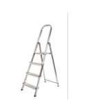 ESCALERA ALUMINIO UNICA 4 PELDAÑOS