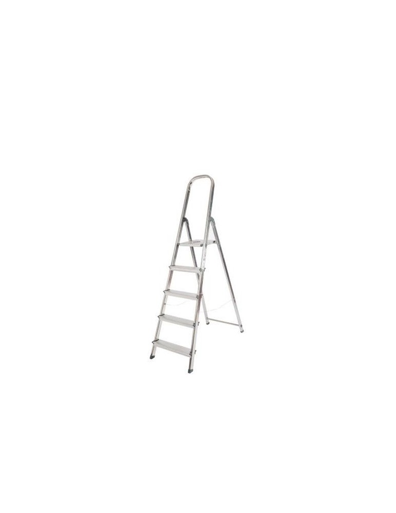 ESCALERA ALUMINIO UNICA 5 PELDAÑOS