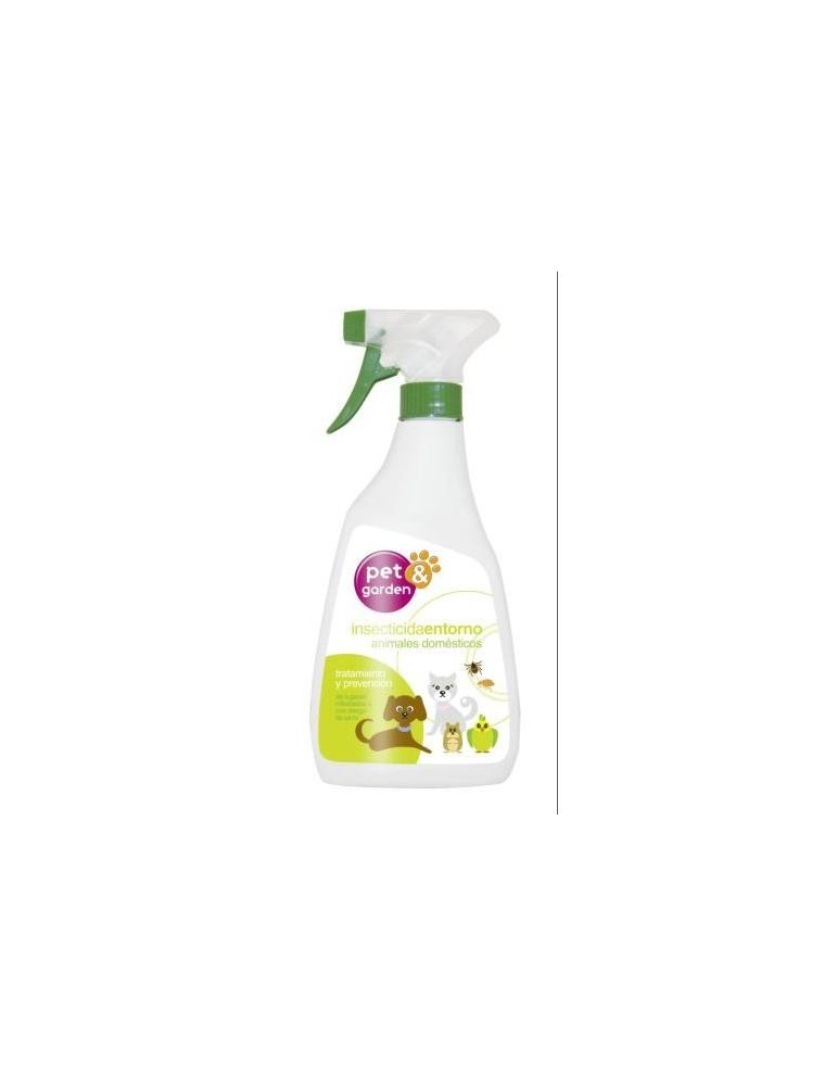 INSECTICIDA ENTORNO ANIMALES 500 ML. PET&GARDEN