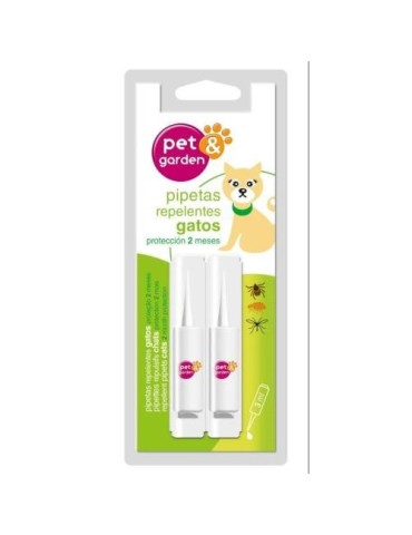 PIPETAS ANTIPARAS. GATO 2.UD 1-40625