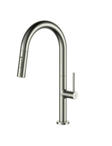 FREGADERO EXTRAIBLE ACERO INOX CEPILLADO 23645C