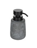 DOSIFICADOR JABON CERAMICA SACILE 400ML GRIS NEGRO