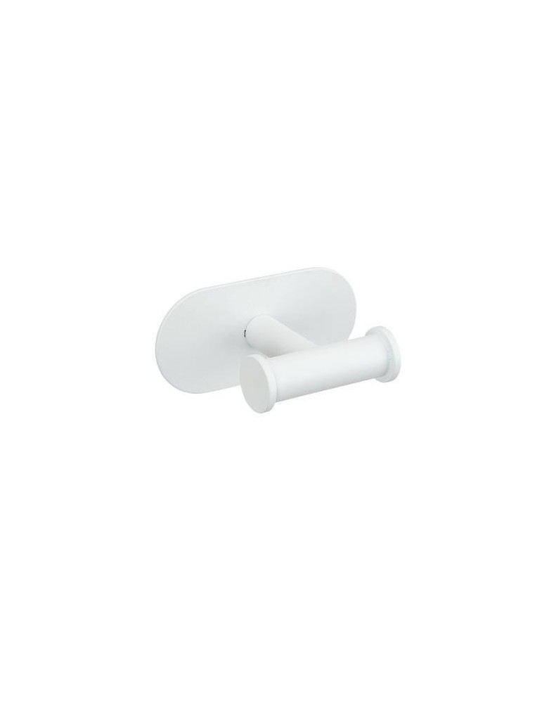 PERCHA DE ACERO INOX TURBO-LOC BLANCO MATE