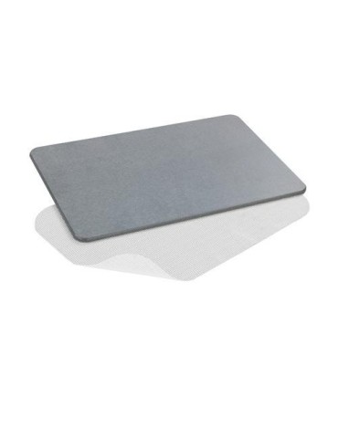 ALFOMBRA BAÑO DIATOMITA SIMI 60X39 CM GRIS