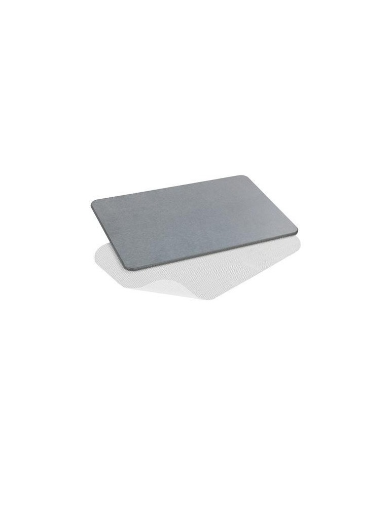 ALFOMBRA BAÑO DIATOMITA SIMI 60X39 CM GRIS