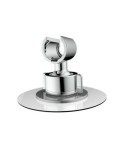 SOPORTE CABEZAL DUCHA 360º 8X7.5X8CM CROMO