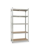ESTANTERIA 875KG 5 ESTANTES GALVANIZADO KRT674001