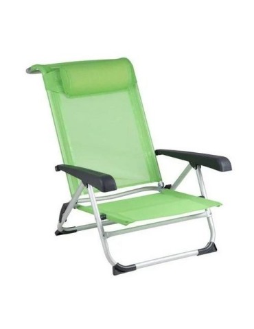 SILLA DE PLAYA ALUMINIO VERDE SAINT TROPEZ 1204794