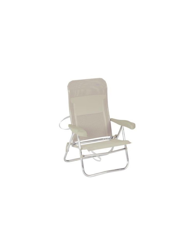 SILLA DE PLAYA AL-205-M-34 GRIS CLARO