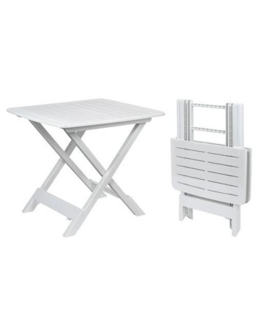 MESA PLEGABLE 80X72CM BLANCA TEVERE 042380010