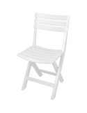 SILLA JARDIN PLEGABLE RESINA KOMODO BLANCA