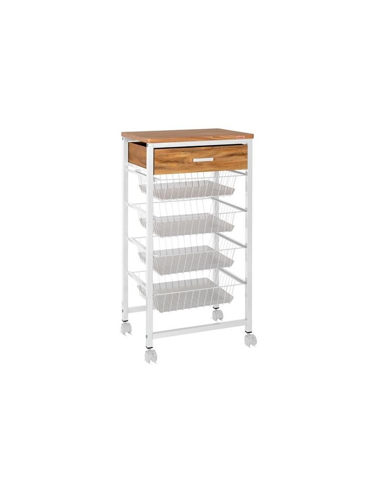 VERDULERO ACERO 4 CESTAS CAJON C/BL 998440 500