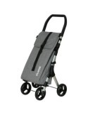 CARRO D/COMPRA 46L MUUVI UP TEXTURED GRIS 4R