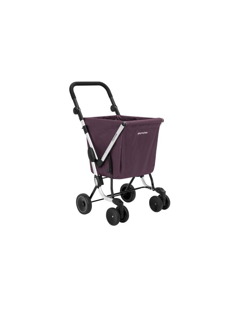 CARRO COMPRA WE GO PLEGABLE MERLOT 50L 24960C 289