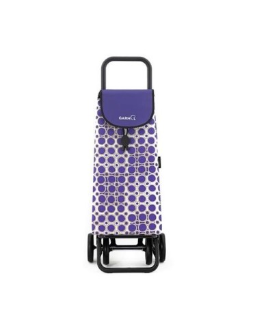 CARRO DE COMPRA CIRCULOS MORADO G4P 55L C-840