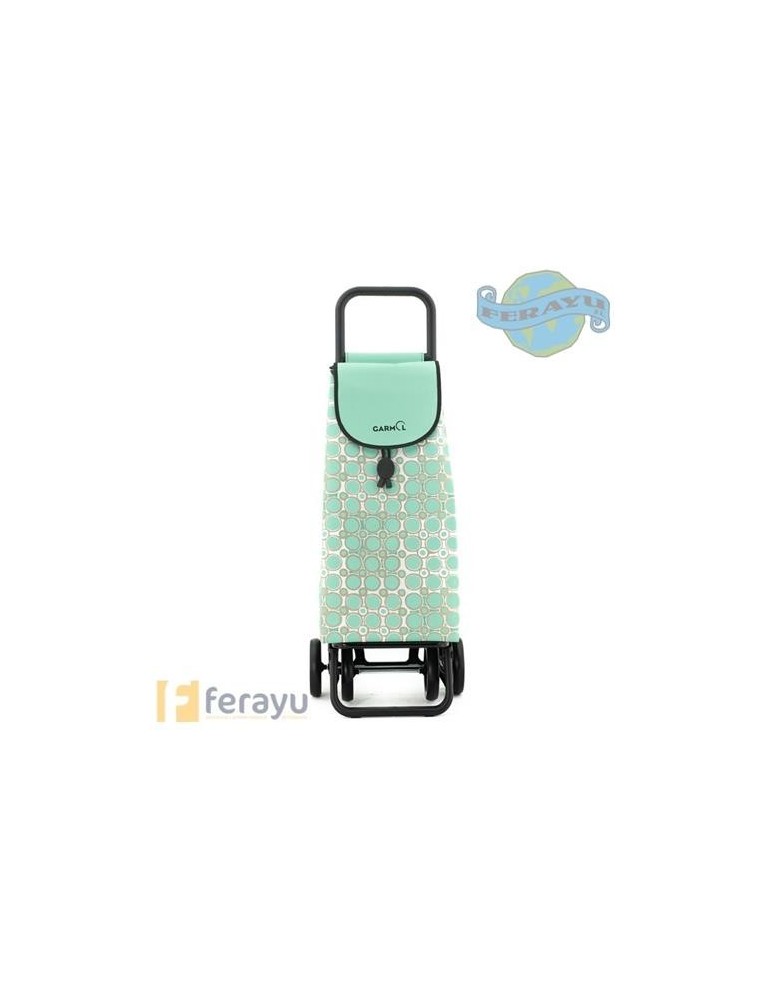 CARRO DE COMPRA CIRCULOS CELESTE 217G4P 55L C-841