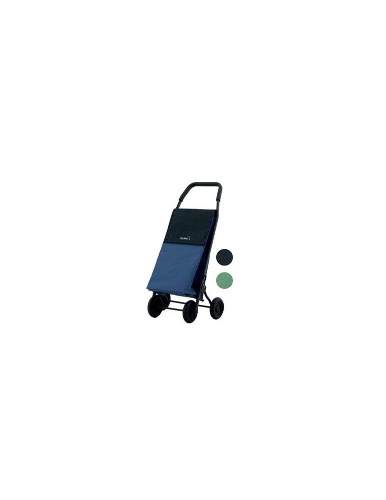 CARRO COMPRA CROSS 4R DENIM AZUL NEGRO 45L