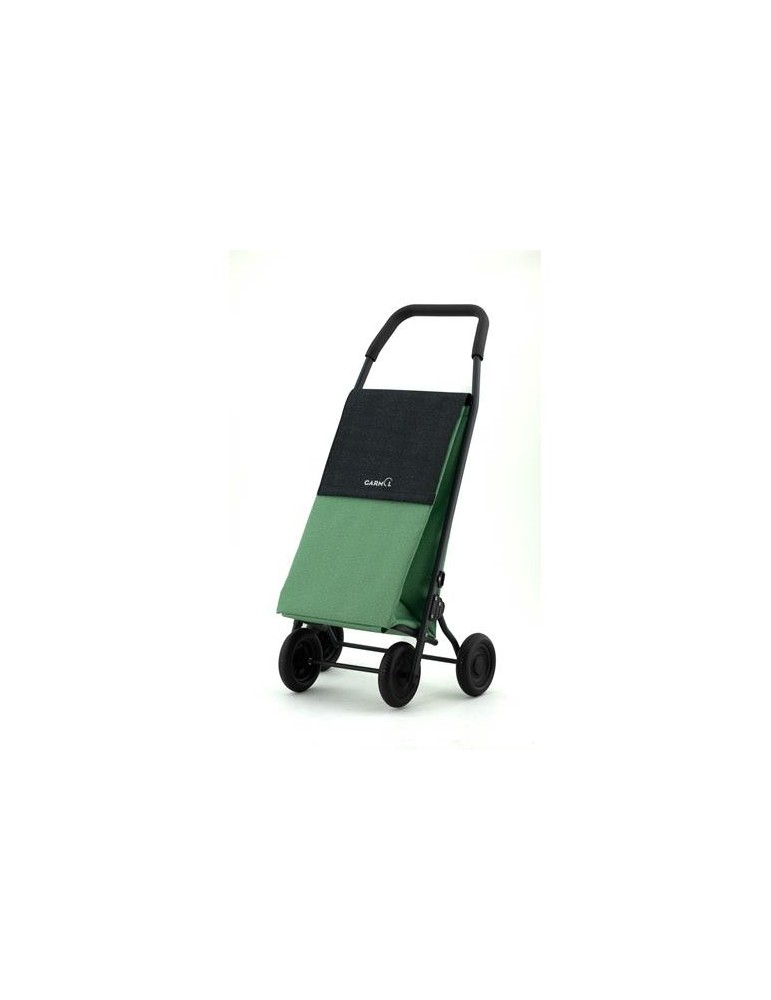 CARRO COMPRA CROSS 4R DENIM VERDE NEGRO 45L