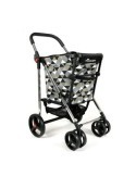 CARRO COMPRA ROLSER BASKET 4B SAHARA BAS009