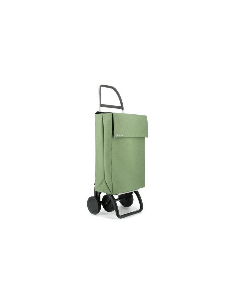 CARRO COMPRA ROLSER JEAN TWEED 4 RUEDAS VERDE