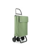 CARRO COMPRA ROLSER JEAN TWEED 4 RUEDAS VERDE
