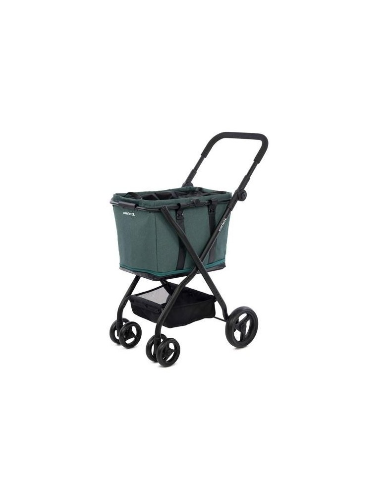 CARRO COMPRA 4 RUEDAS CUBE S - PINE LETT490-C5