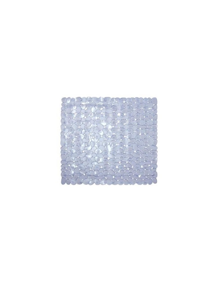 ALFOMBRA BAÑO ANTIDESLIZ.54X54 BLANCO MARELIA 5224