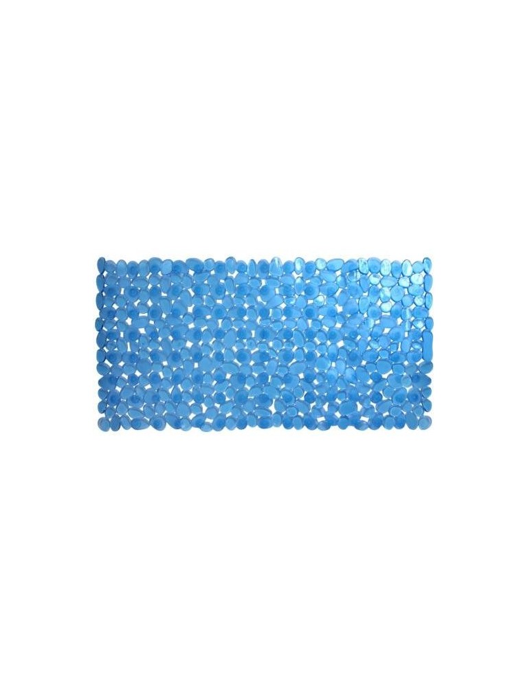 ALFOMBRA BAÑO ANTIDESLIZ. 72X33 AZUL  MARELIA 5223