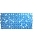 ALFOMBRA BAÑO ANTIDESLIZ. 72X33 AZUL  MARELIA 5223