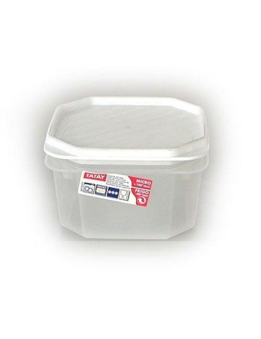 CONTENEDOR ALIMENTOS 0.6 L. BLANCO 1160101