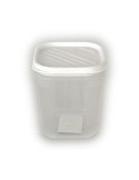 CONTENEDOR ALIMENTOS 0.7 L. BCO.CUADRADO 1160301