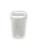 CONTENEDOR ALIMENTOS 1 L. BLANCO CUADRADO 1160401