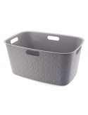 CESTA SOFTEX L BASKET 45L GRIS CLARO 258704