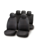 JUEGO FUNDAS ASIENTO EMBROIDERY NEGRO/GRIS 10028