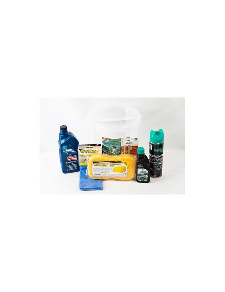 KIT LIMPIEZA COCHE PROFESIONAL CUBO 31332E