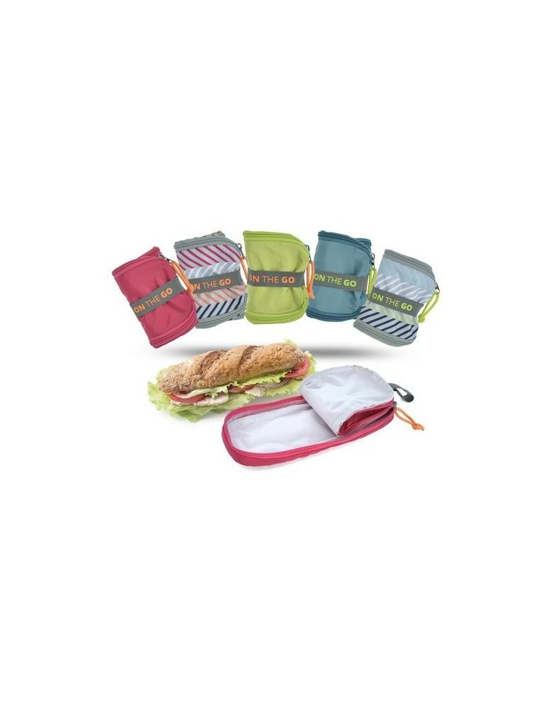 PORTABOCATAS ENROLLABLE COLOR SURTIDO FLUOR