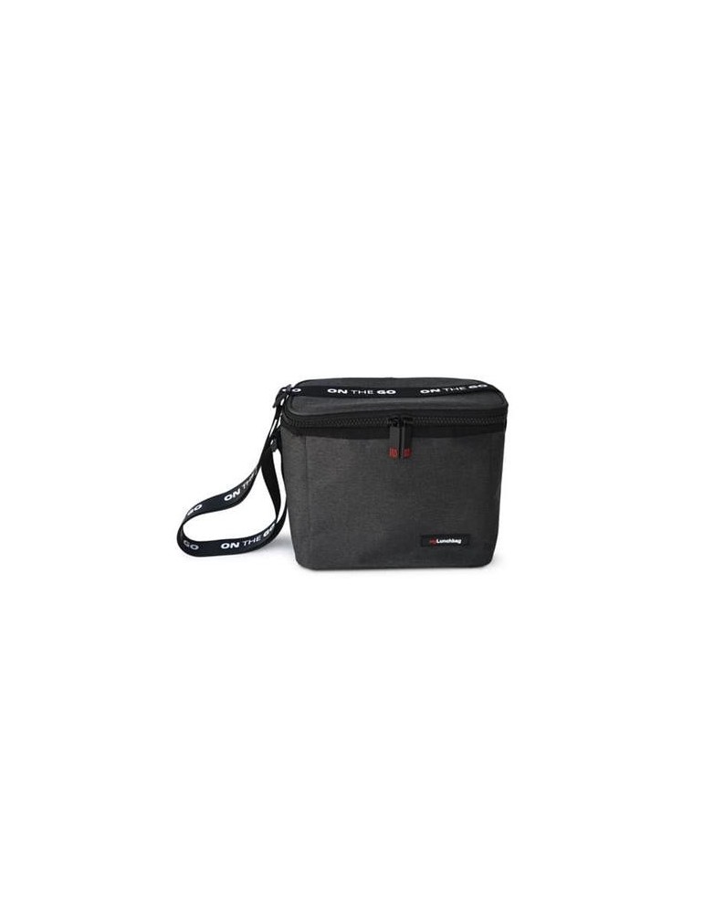 BOLSA TERMICA 4 L NEGRO JASPEADA - 9100-TN